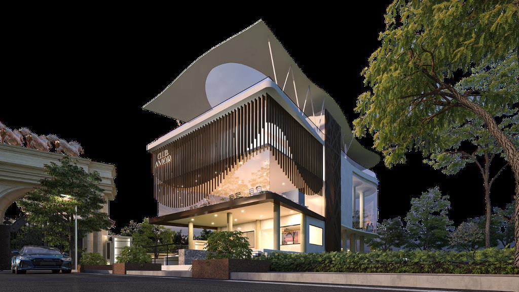 Elegant building architecture